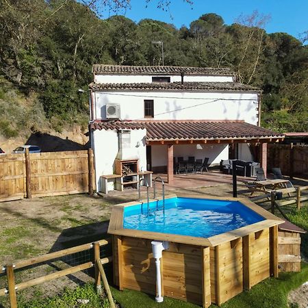 Casa Rural Can Ricos - El Mirador Del Montseny Vallgorguina Exterior foto