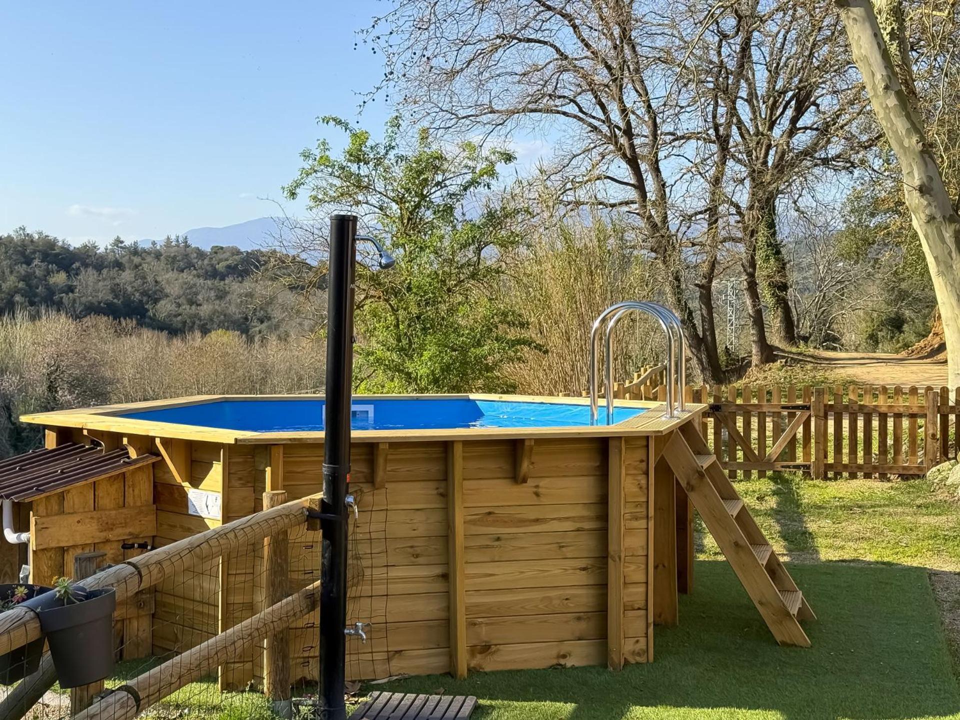 Casa Rural Can Ricos - El Mirador Del Montseny Vallgorguina Exterior foto